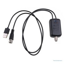 공청안테나 디지털tv안테나 tv안테나 실내 TV 안테나 앰프가 있어야합니다. USB 전원 공급 장치 커넥터 신, 01 Black