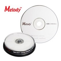 멜로디 CD-R 52배속 700MB [케익통/10매]