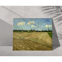 엘앤디 캔버스 명화 - 빈센트 반 고흐 밭이 있는 풍경