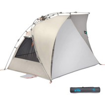 Terra Nation 테라네이션 레카코후 플러스 브라운 원터치텐드 비치쉘 그늘막 여생텐트 그날막텐트 비치텐트 소장템