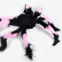대형거미 핑크 다리28cm 할로윈파티용품 텐트 소품 공포 카페 호러 회사