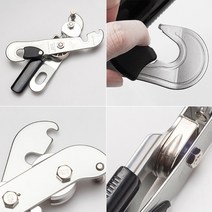 하강기 암벽 클라이밍 장비 용품 야외 암벽 등반 하강 보호대 HandControl Abseiling Downhill Descender, 한개옵션0