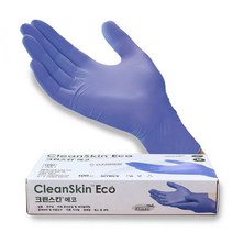크린스킨 에코 생분해 니트릴 장갑 100매, L 사이즈