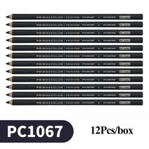 전문가용 색연필 프리즈마 애니메이션 Prismacolor 12개 세트 유성 드로잉 스케치 연필, 12Pcs PC1067