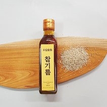 5일동안 직접재배 저온착압 국내산 참기름, 180ml, 2병세트