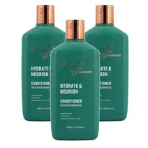 땡스투네이처 호주 Thanks To Nature Conditioner 너리쉬 아비시니안오일 컨디셔너 500ml, 3팩