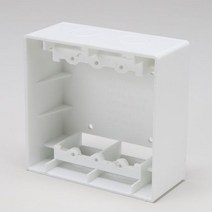 매입박스 매입복스 PVC박스 커버 120x120 54mm 100ps bobe010*8989510KN, 1, 본상품선택