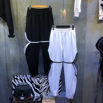 방송댄스 다이아몬드 트임 라이닝 포인트 허리밴드 조거팬츠