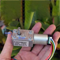 감속기 웜감속기 12V 웜 기어 모터 감속기 11RPM DC 고 토크 전기 금속 자동화 장비용 리버스 셀프 락 1, 한개옵션0
