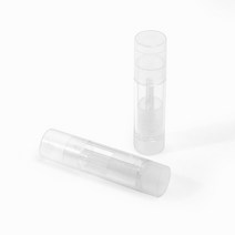 새로핸즈 챕스틱 립밤용 투명 용기 투명캡 5ml x10개 공병, 단품