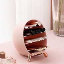 중학생졸업선물 예쁜 화장대정리함 안방 신혼부부 파우더룸 향수보관함 네일샵 진열대, 1개, 퓨어화이트