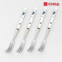 [다이소]황실장미스텐레스일자티포크(4P/SET)-32601