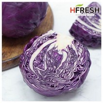 H-FRESH 신선한 적 양배추 3kg / 개당 700g 내외, 단일옵션