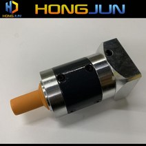 인기 판매 40mm PLE40 비율 5:1 원 스테이지 로우 백래시 소형 유성 기어 박스 감속기 100W 서보 모터 용, 한개옵션0