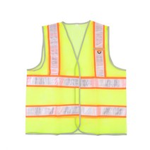 신호수조끼 작업용 형광 안전 반사 조끼, 사이즈