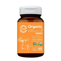 네추럴라이즈 유기농 비타민D 1000IU 300mg x 60정, 단품, 단품