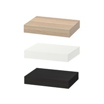 이케아 라크 LACK 벽선반 30x26cm, 참나무무늬