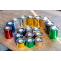 드림팩토리 불박지 FOIL 불박 금박 은박 먹박, 블루, 40mm