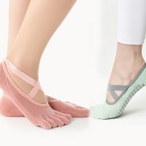 필라테스 양말 발가락 토삭스 니삭스 여자 요가 복 플라잉 리포머 롱삭스