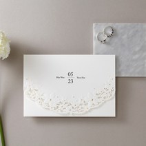 마음닷컴 바른손 청첩장 BH7035 봉투포함, 150매 세트