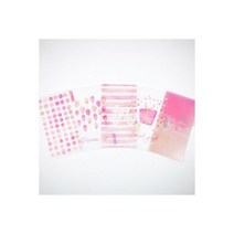A5 A6 마카롱 레이저 컬러 DIY 바인더 노트북 커버 일기 어젠다 플래너 종이 학교 문구, Index page_4