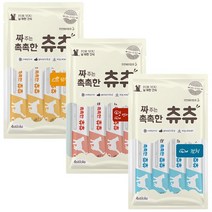 짜주는 촉촉한 츄츄 대용량 30개입, 츄츄 3종 콤보30p