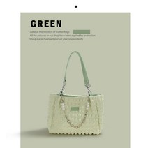 고급 퍼프 빅 백 여성 대용량 통근 토트 백 257