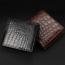 남성 태국 샴 악어가죽 크로스 남자 반 지갑 남친 아빠선물 머니클립 C16