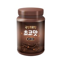 국민프로틴 WPC 프로틴 초코맛 단백질보충제 웨이 1KG, 1개