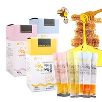 [예찬] [강원양봉] 프리미엄 아카시아/야생화/피나무 스틱꿀 각1박스(박스당15gx10개입
