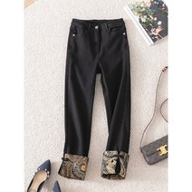 롤업청바지 전문점 철수함 궤 고급 원서 화미 기품 턴업 제기함 꽃 접시 단추 바지단 여성 4778188969