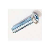 둥근머리볼트 M4x10mm 1000개 백색도금 십자머신