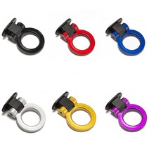 견인고리 차량용 드레스업 튜닝용품 악세사리, 5.엘로우