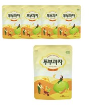 쿠키아 두부로 만든 오리지널 뚜부과자 50g 아이 어른 건강 간식 스낵, 5봉