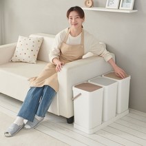 셀럽하우스 트리플 분리형 쓰레기통/인테리어 휴지통 분리수거함, 상세페이지 참조