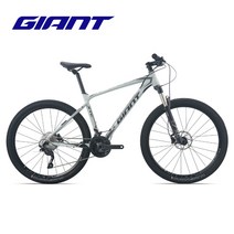 자이언트 XTC800 산악자전거 공압 30단 알루미늄 유압 디스크 GIANT 남성 MTB, XS, 실버 그레이