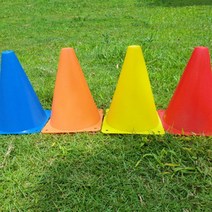 미니 라바콘 꼬깔 고깔 스포츠 운동 칼라콘 게임 체육대회 어질리티 훈련 안전 주황, 상품선택, 옐로우