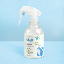 아쿠아낙스 350ml 다목적 세정제 (살균 탈취 세정) 시계세척제 전해수 알칼리이온수, 1개