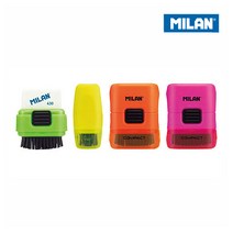 MILAN 밀란 컴팩트 브러쉬 지우개, 1개, 옐로우