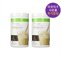 허벌라이프 단백질쉐이크 쿠키앤크림 750g 2통 사은품 증정, 2개