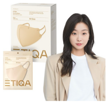 에티카 에어라이트 베이직 마스크 베이지 M 116 x 139 mm, 10개입, 1개