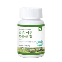 발효여주 추출물 분말 정 국산여주 P인슐린 식물인슐린 모모르데신 카란틴 홍국균 홍국 발효구기자 돼지감자 효능 식약처 해썹 인증, 발효여주 60정  1통