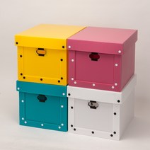 동진포장 이사박스 리빙박스 A타입 3개, 민트