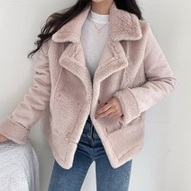 아담블링 / 부들부들 밍크퍼 무스탕 자켓