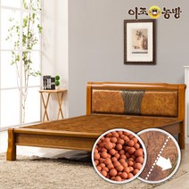 이조농방 설향 확장형 황토볼 흙침대 퀸침대, 단품