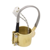 업소용전기히터 캠핑전기히터 DERNORD 220v 황동 밴드 히터 전기 가열 링 사출 금형 요소 40X40/42X35/42X4, 01 220V_02 210w 42x35mm