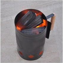 캠핑 숯통 바비큐 그릴 차콜 스타터 간편 숯불피우기 토치 간편 점화 착화기, D, 기본