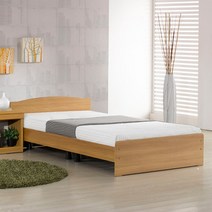 침대생각 스타 침대 세트, 1-2.서랍형/화이트/슈퍼싱글, 2-5.라텍스탑 하이코일백 매트리스