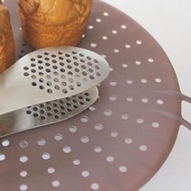 아트박스/아도라하우스 파스텔 실리콘 찜기, 밀크브라운