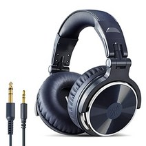 OneOdio Pro10 유선 오버이어 헤드폰 듀얼 홀 연결 마이크가 있는 DJ 모니터 헤드폰 헤드폰 HiFi 악기 연습 음악 감상 영화 재택 근무